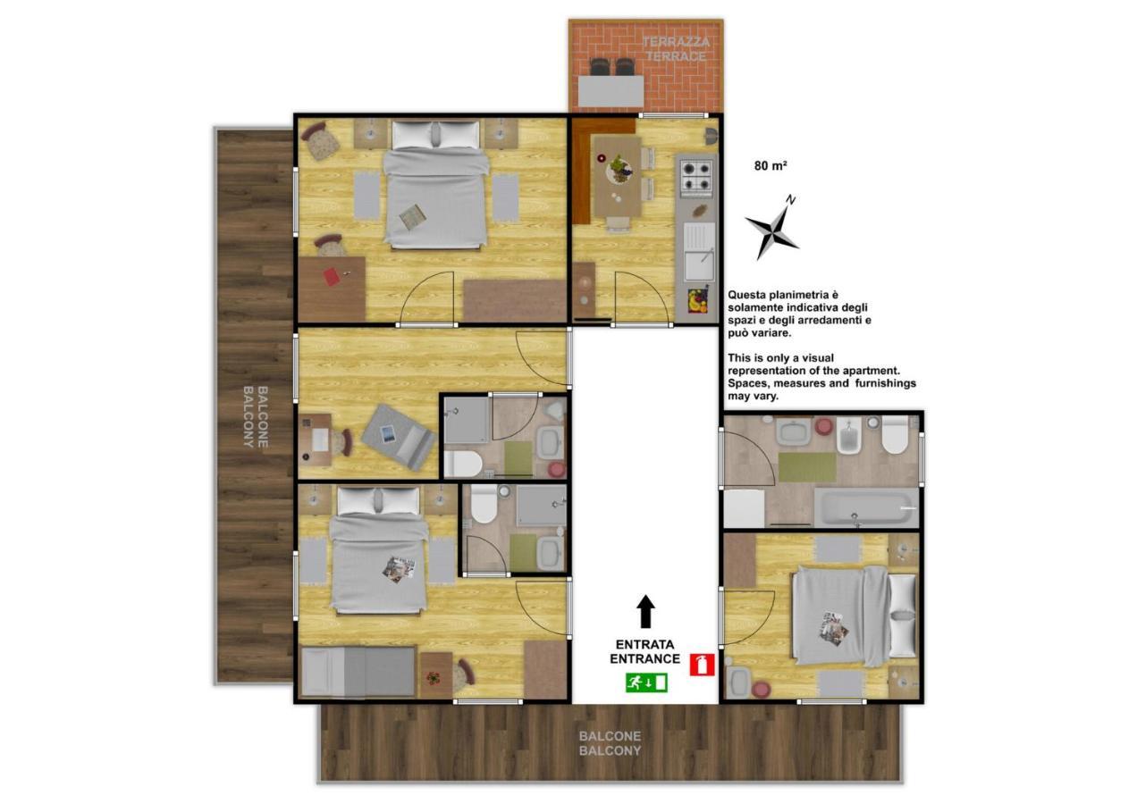 Apartament Ciasa Preroman App. Vista Castello San Martino in Badia Zewnętrze zdjęcie